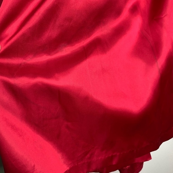 Pendleton Womens Wool Blend dress Coat size 8 red Button Front - Picture 3 of 6